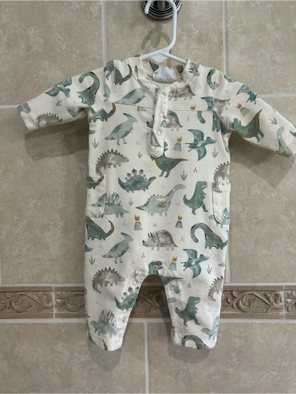 Angel Dear Dinosaur Romper